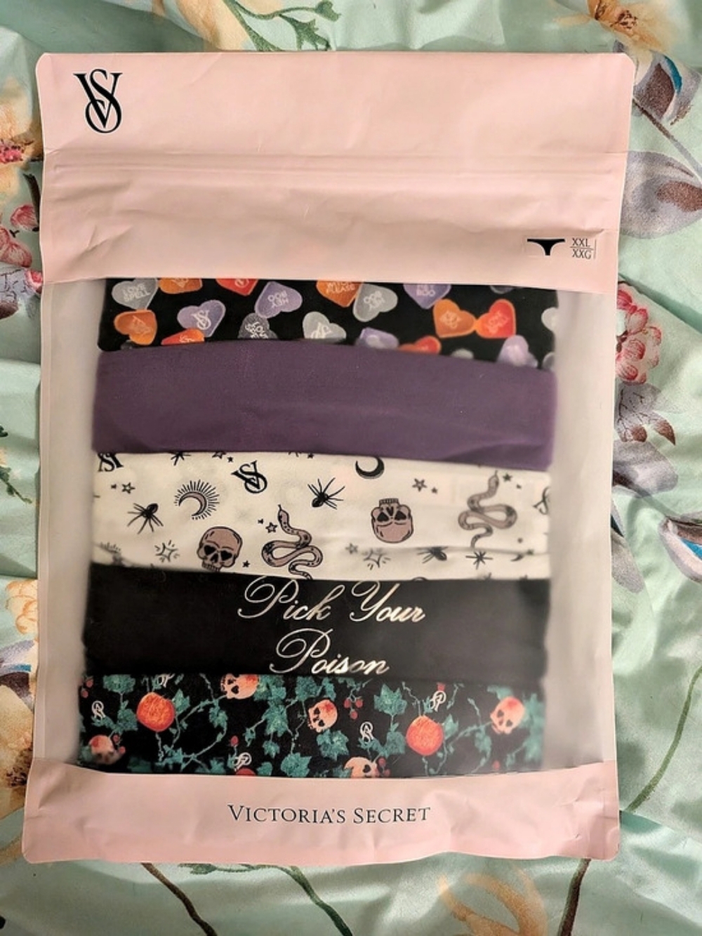 Victoria's Secret 5-Pack Stretch Cotton Halloween Bikini Panties